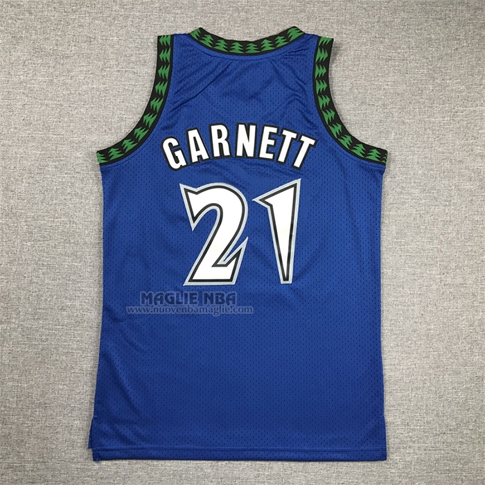 Maglia
 Kevin Garnett NO 21 Bambino
 Minnesota Timberwolves Hardwood Classics Throwback 2003-04 Blu
